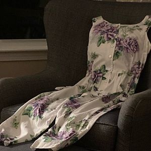 A Carol Anderson “Floral Garden Jumpsuit!”  Size 8
